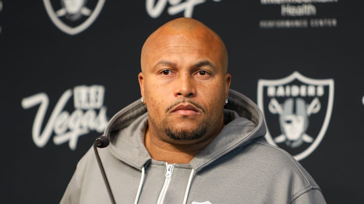 Las Vegas Raiders Head Coach Antonio Pierce