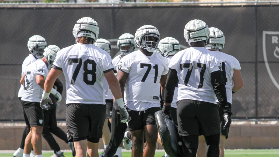 Las Vegas Raiders Offensive Tackle Delmar (DJ) Glaze | Darrell Craig Harris, Sports Illustrated