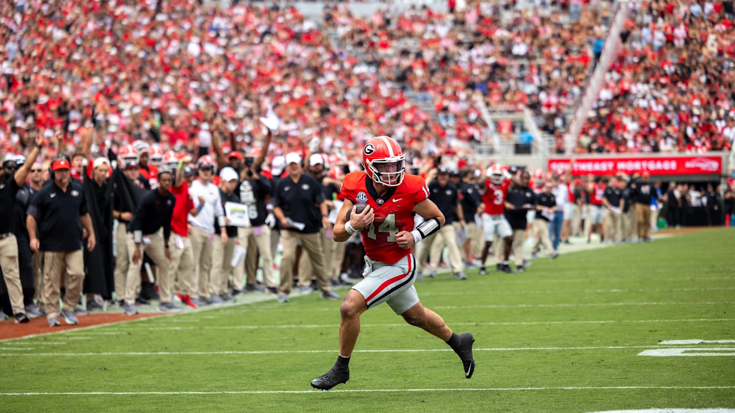 Georgia Football Dominates Kentucky With Strong Offense Defense Showing