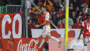Lucas Alario marcou o único gol do jogo no segundo tempo
