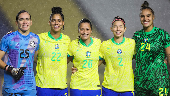 Natascha, goleira da Seleção Brasileira em 2024