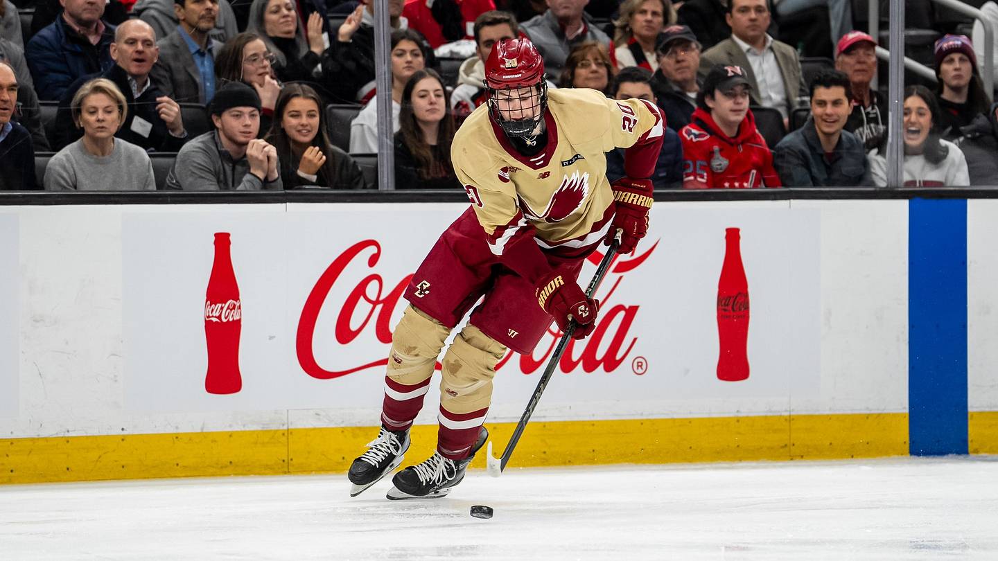 No. 1 Boston College Men’s Hockey Beats Northeastern, Advances to Beanpot Championship