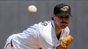 Guardians starting pitcher Shane Bieber makes a rehab start for the Akron RubberDucks on July 29, 2025, at Canal Park.