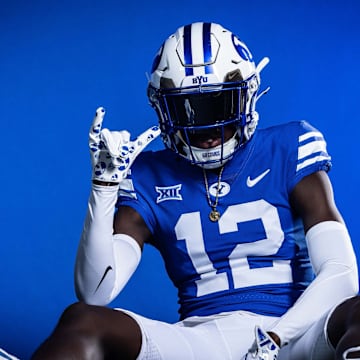 Cornerback Jaxson Gates on his BYU official visit