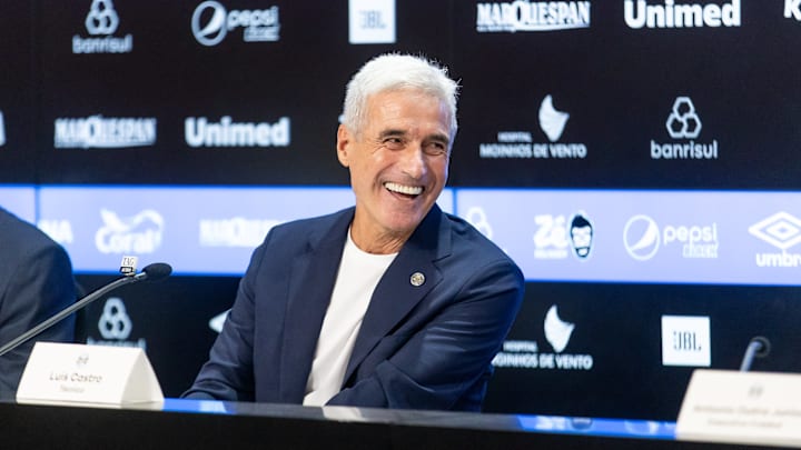 Grêmio, de Luís Castro, vem de dois empates