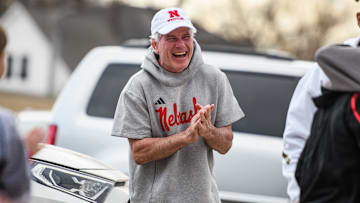 Nebraska's Mark Manning was named the 2025 NCAA Tournament Coach of the Year. 