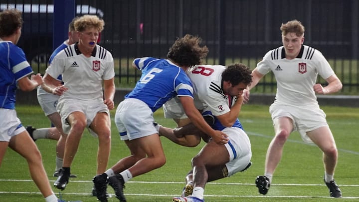 Kentucky's strong performance in the scrums was a defining feature of their play during the entire match