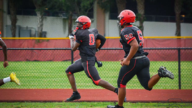 Monarch 2028 athlete Darren Jeudy