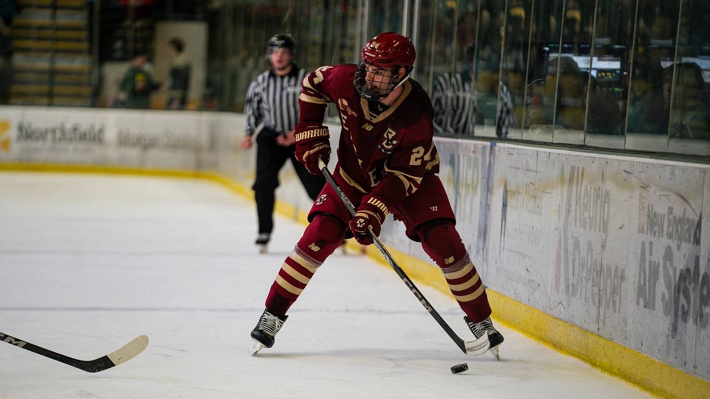 No. 2 Boston College Men’s Hockey Takes Series Opener Over Vermont