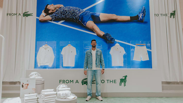lacoste novak djokovic