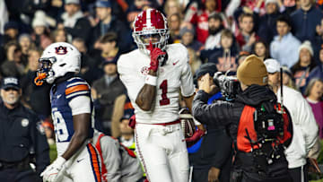Alabama WR Isaiah Horton vs. Auburn