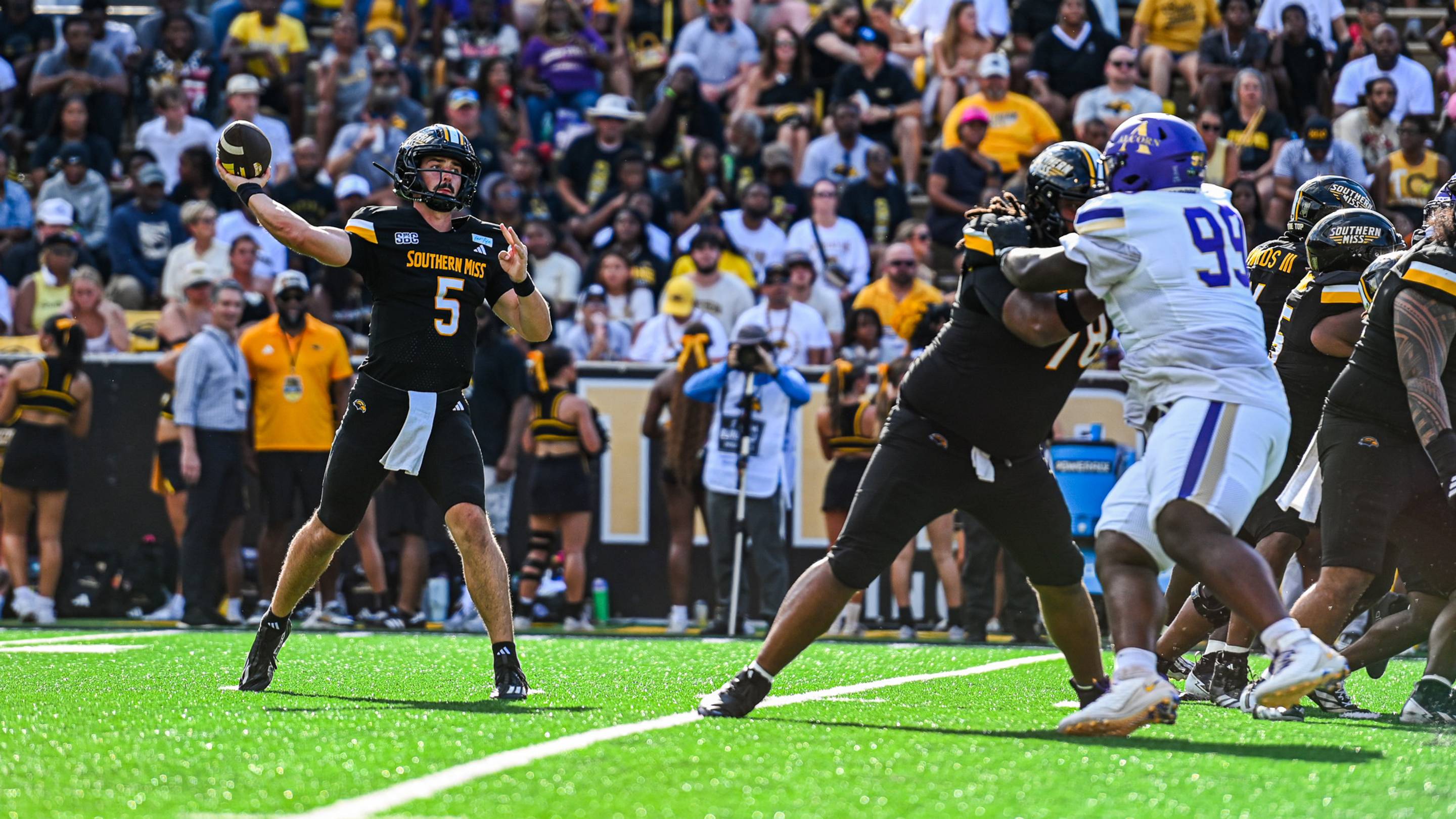 Southern Miss Opens Blake Anderson Era With Dominant Win Over Alcorn State