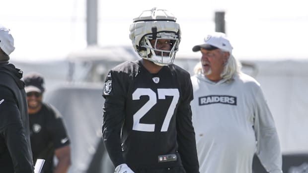 Las Vegas Raiders CB Sam Webb Las Vegas Raiders CB Sam Webb
