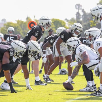 Las Vegas Raiders at Training Camp in Costa Mesa