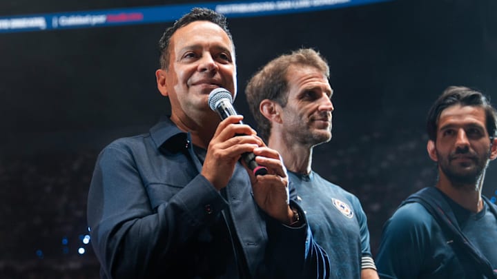 Víctor Velázquez, presidente del Cruz Azul