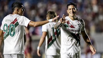 Germán Cano tem 101 gols com a camisa do Fluminense e mais de 300 na carreira