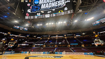 Rocket Arena prior to Alabama basketball NCAA Tournament game vs. Saint Mary's- March 23, 2025