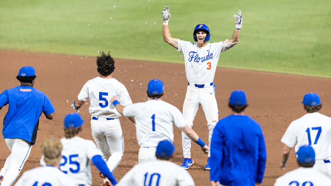 Kyle Jones' walk-off base hit clinched a comeback win for Florida over Kentucky.