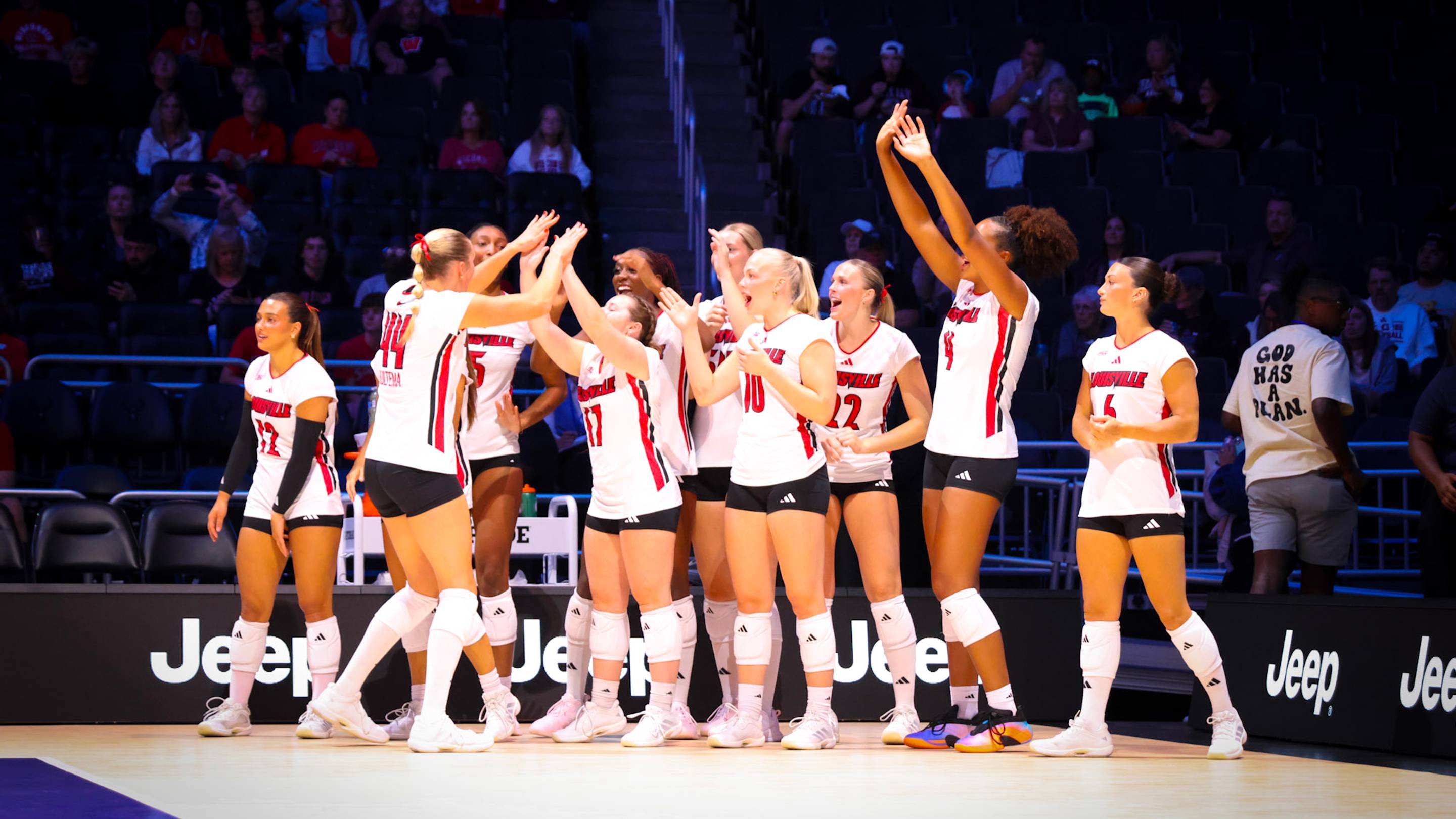Building a Resume of Top 20 Wins: #6 Louisville Volleyball Sweeps #18 TCU