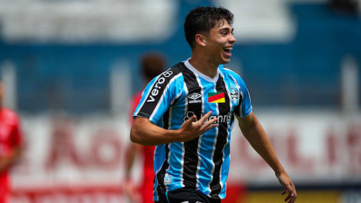 Gabriel Passos, atacante do Grêmio na Copinha 2025