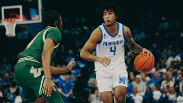 Memphis Tigers’ PJ Haggerty (4)