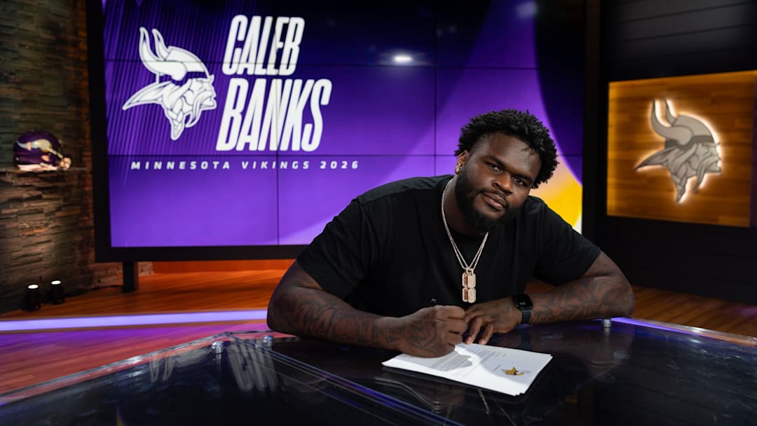 Vikings’ first‑round pick Caleb Banks signing rookie deal  