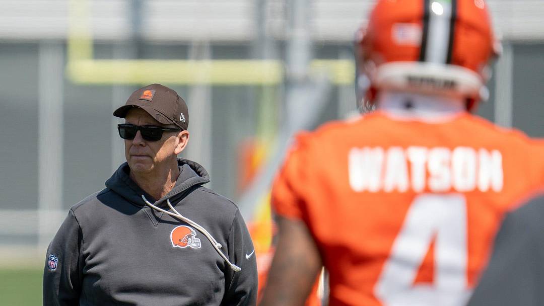 First-year coach Todd Monken is giving Deshaun Watson every chance to win the starting quarterback job in a competition with Shedeur Sanders.