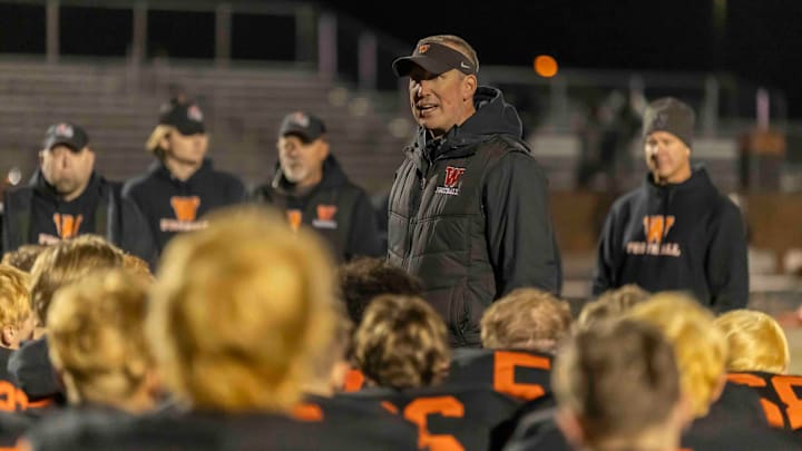 West De Pere head coach Chris Greisen guided his team to a WIAA Division 2 state championship and 14-0 overall record in 2025. West De Pere head coach Chris Greisen guided his team to a WIAA Division 2 state championship and 14-0 overall record in 2025.