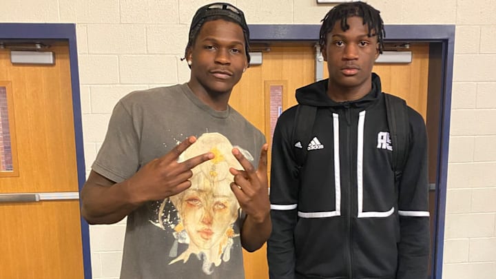 Manny Green (Right) with Anthony Edwards (Left) Manny Green (Right) with Anthony Edwards (Left)