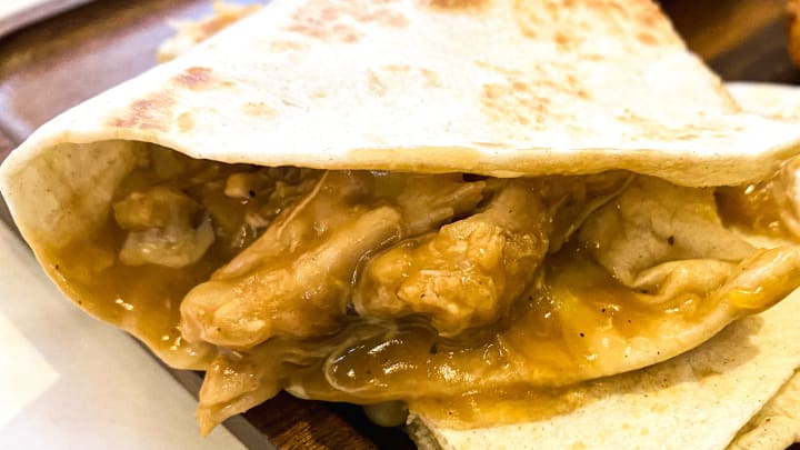 KFC Chicken Quesadilla