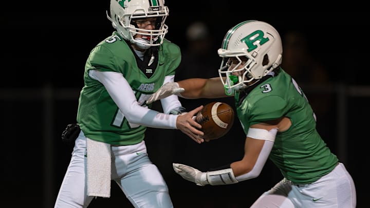 Brody Tarbox of Regis (3) has been voted High School on SI Wisconsin's Offensive Player of the Week.