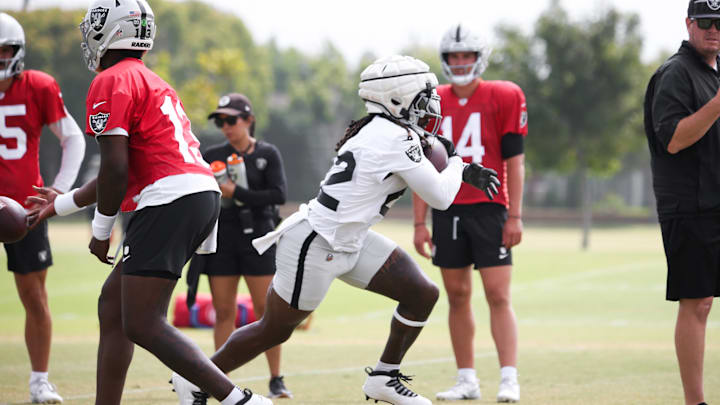 Las Vegas Raiders RB Alexander Mattison