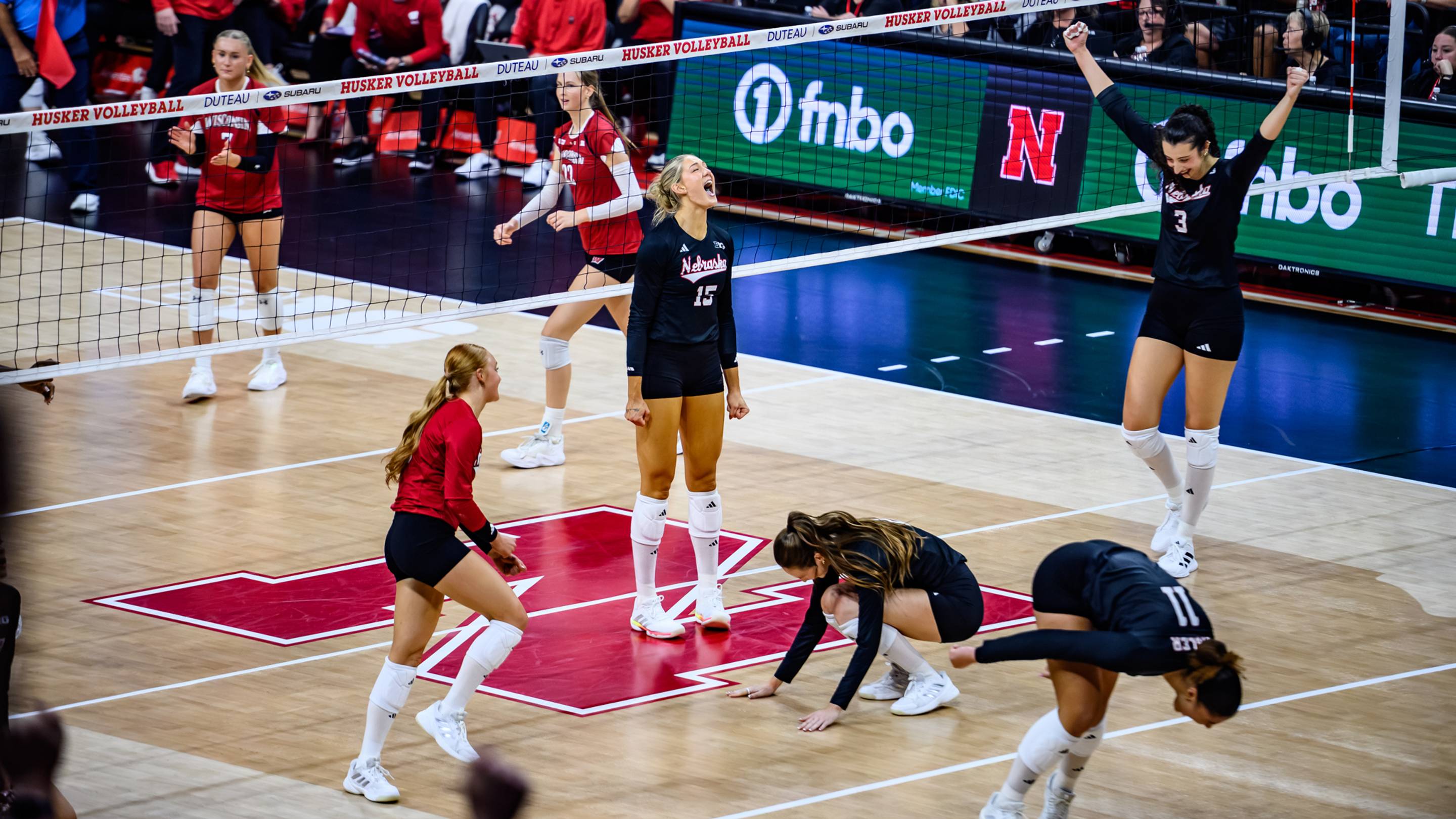 Gallery: Murray Dominates as the Huskers Sweep Wisconsin