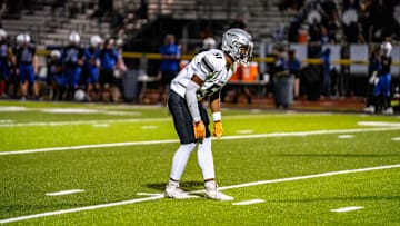 Kacey Allen on the football field