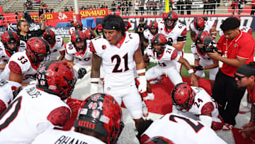 San Diego State Aztecs running back Byron Cardwell Jr. (21).