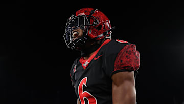 San Diego State Aztecs safety Eric Butler (6).