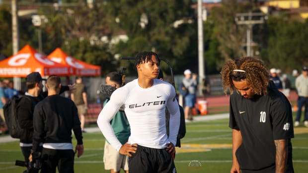 Husan Longstreet at Elite 11 Finals