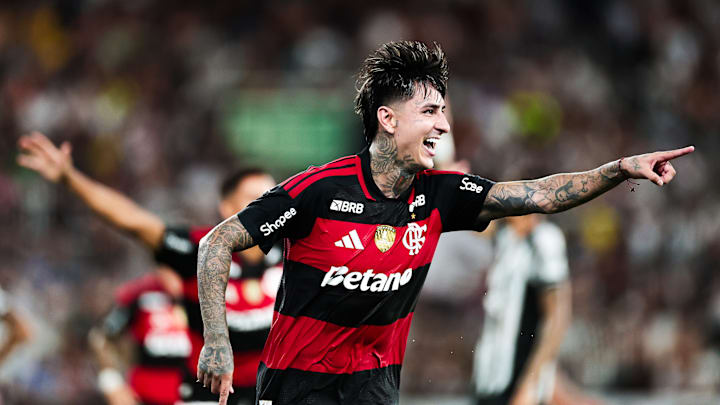 Pulgar marcou o gol da classificação do Flamengo às semis do Cariocão