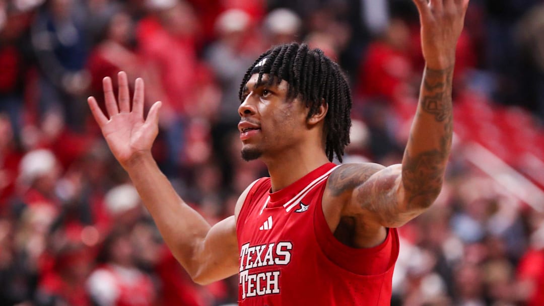 Texas Tech Men's Basketball's JT Toppin