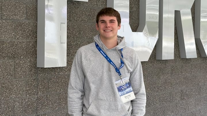 Barry Fries of Elkhorn North could be the next to commit to Penn State and Matt Campbell after decommitting from Iowa State. Barry Fries of Elkhorn North could be the next to commit to Penn State and Matt Campbell after decommitting from Iowa State.