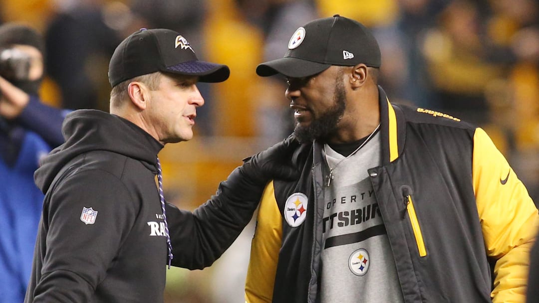 Tomlin and Harbaugh are the longest-tenured and second-longest tenured active coaches in the NFL right now, respectively. Tomlin and Harbaugh are the longest-tenured and second-longest tenured active coaches in the NFL right now, respectively.