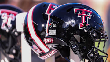 Texas Tech Red Raiders Saturday helmet 