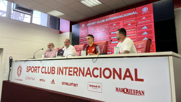 Apresentação de Borré no Internacional