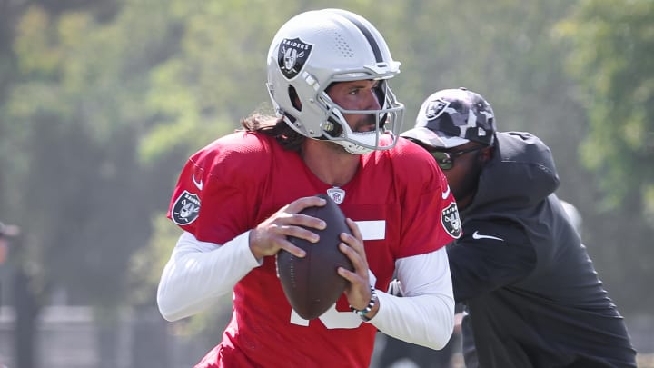 Las Vegas Raiders Quarterback Gardner Minshew