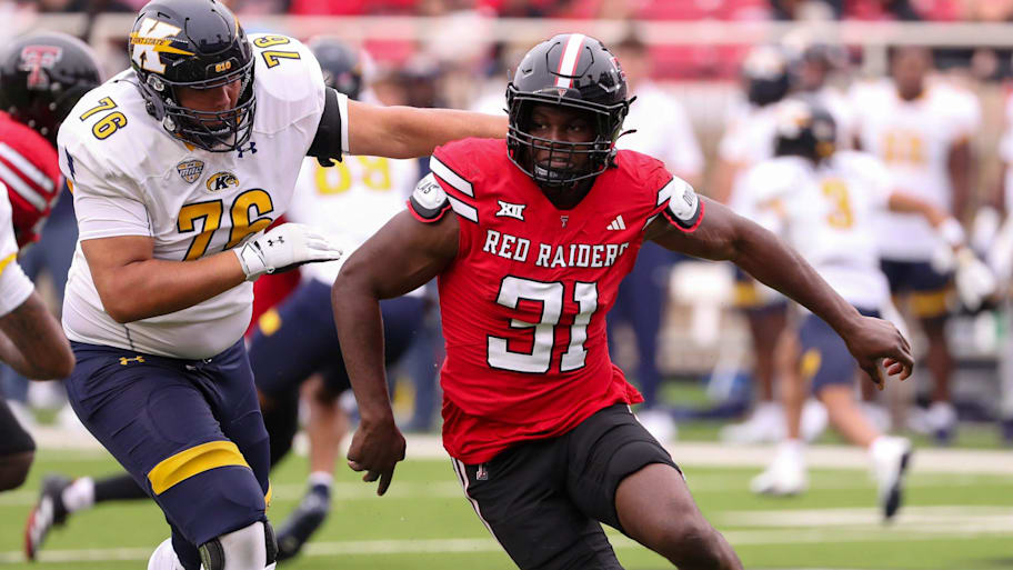 Texas Tech Red Raiders defensive end David Bailey