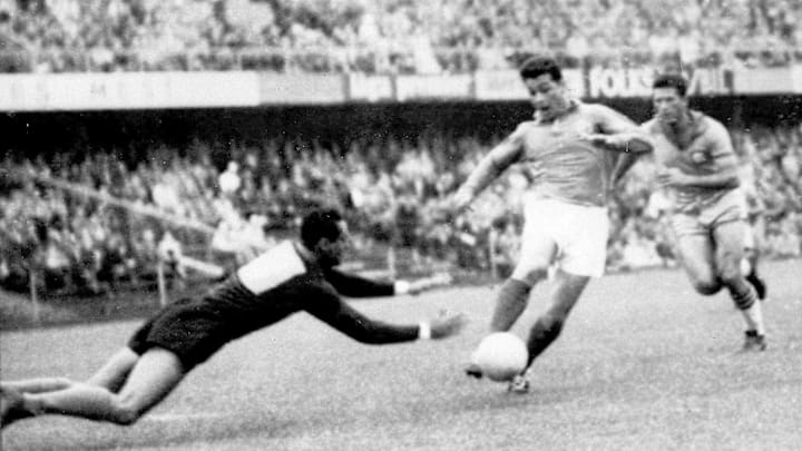 Just Fontaine, atacante da França na Copa do Mundo 1958