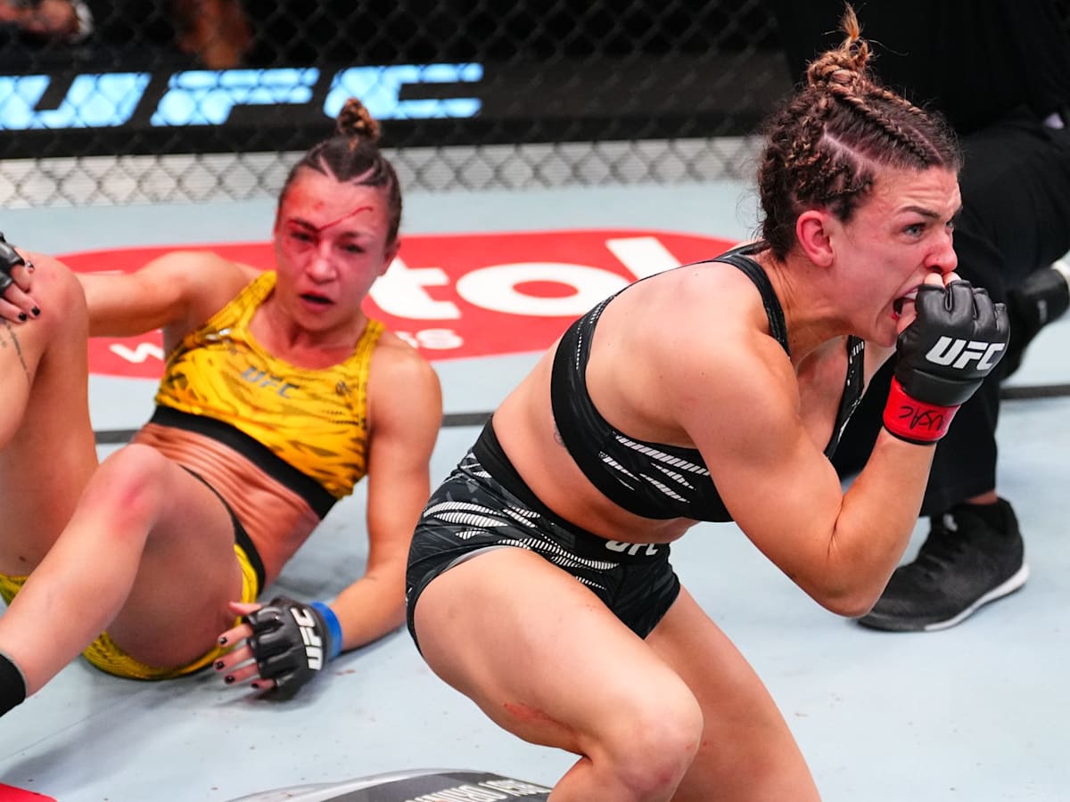 Mackenzie Dern Avenges Loss, Submits Amanda Ribas in UFC Fight Night Main Event