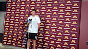 Drake Lindsey at Minnesota's annual internal media days