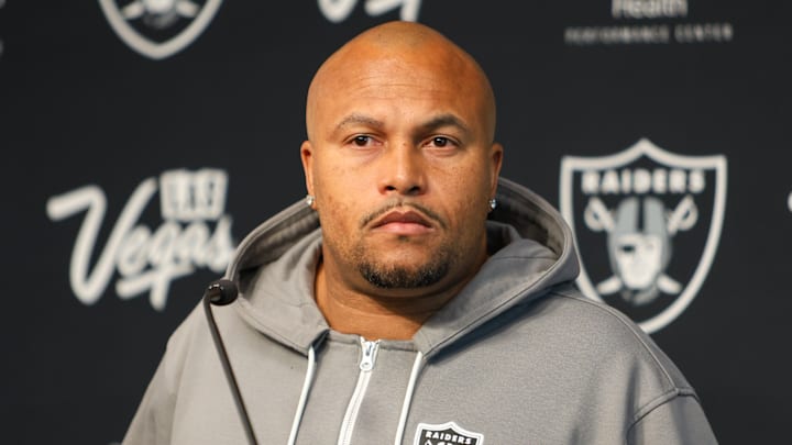 Las Vegas Raiders Head Coach Antonio Pierce