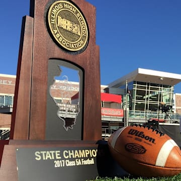 Four Illinois high school football championship games remain to be played.